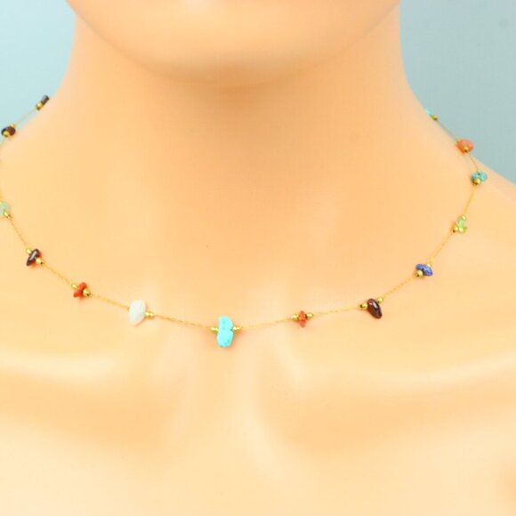 Delicate & Contemporary Necklace Chain, A Lovely Choice for Women, EVCH1111 - Picture 1 of 15